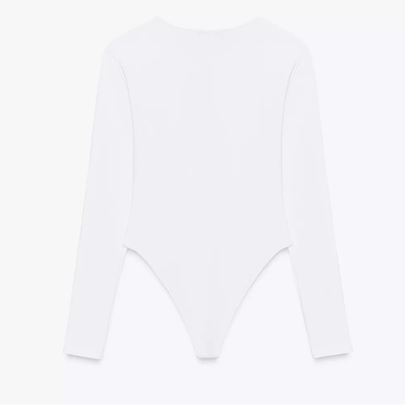 Zara Basic Polyamide Bodysuit - Picture 4 of 8